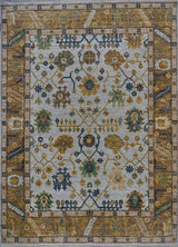 India Oushak Hand Knotted Wool 8x10