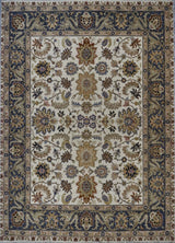 India Ziegler Hand Knotted Wool 8x10