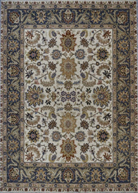 India Ziegler Hand Knotted Wool 8x19