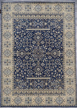 India Mamluk Hand Knotted Wool 6x9