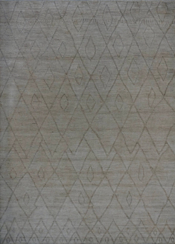 Pakistan Morocco Hand Knotted Wool 8x10