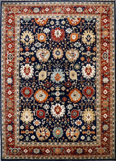 Pakistan Ziegler Sultanabad Hand Knotted Wool 10x14