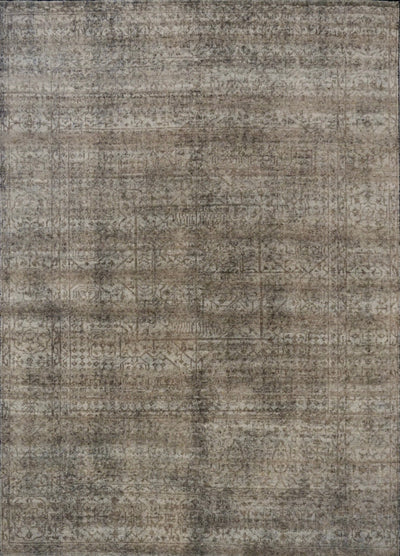 India Modern Morocco Hand Knotted Wool 8x10