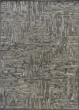 India Modern Morocco Hand Knotted Wool 8x10