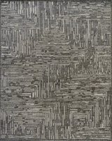 India Modern Morocco Hand Knotted Wool 8x10