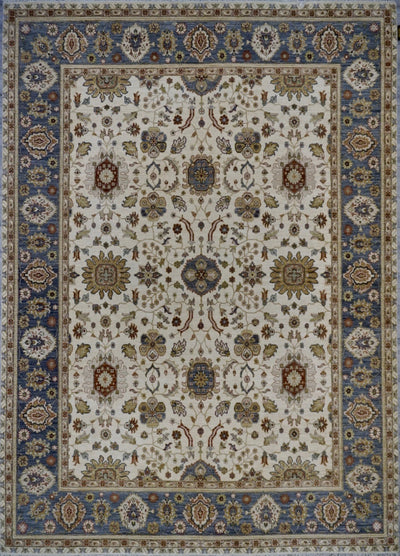 India Ziegler SultanAbad Hand Knotted Wool 9x12