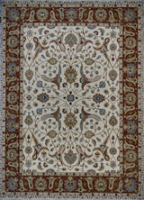 India Ziegler SultanAbad Hand Knotted Wool 9x12