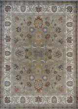 India Ziegler SultanAbad Hand Knotted Wool 9x12