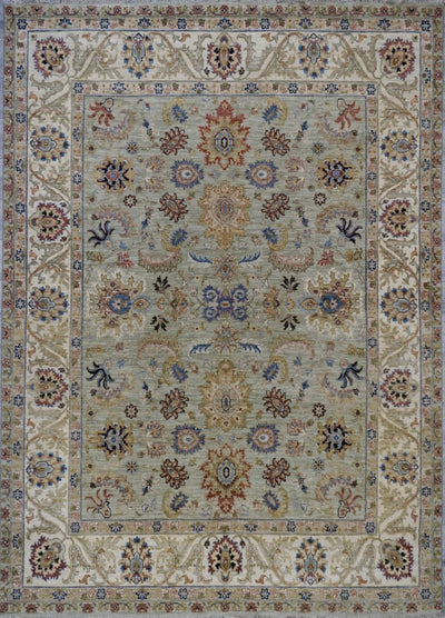 India Ziegler SultanAbad Hand Knotted Wool 8x10