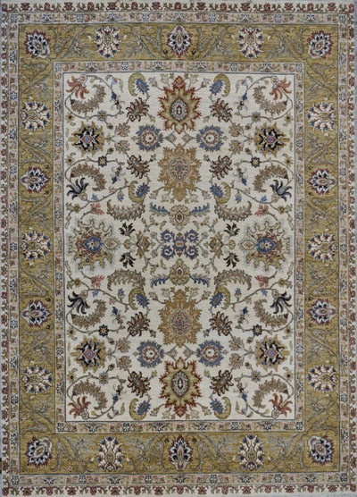 India Ziegler SultanAbad Hand Knotted Wool 8x10