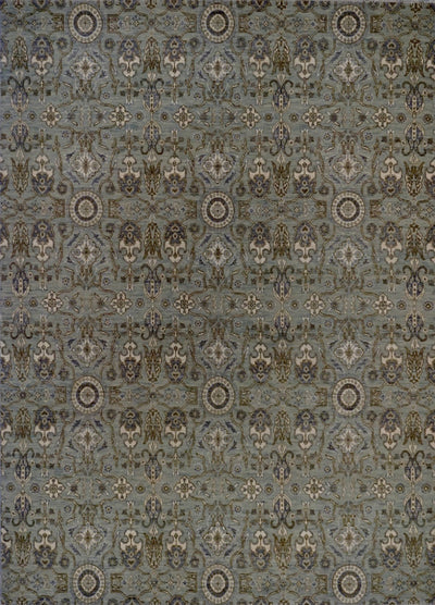 India Ziegler Transitional Hand Knotted Wool 8x10