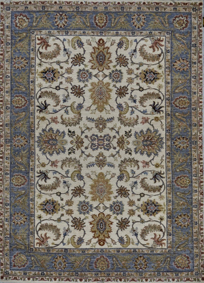 India Ziegler SultanAbad Hand Knotted Wool 6x9