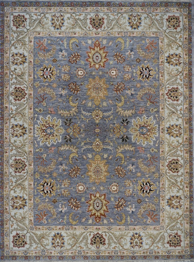 India Ziegler SultanAbad Hand Knotted Wool 9x12