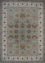 India Ziegler SultanAbad Hand Knotted Wool 9x12