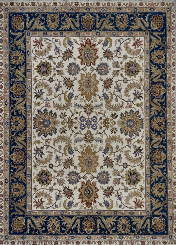 India Ziegler SultanAbad Hand Knotted Wool 8x11