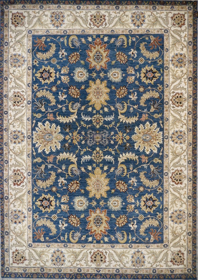 India Ziegler SultanAbad Hand Knotted Wool 10x14