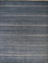 India Modern Grass Hand Knotted Wool 9x12