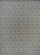 India Modern Morocco Hand Knotted Wool 8x10