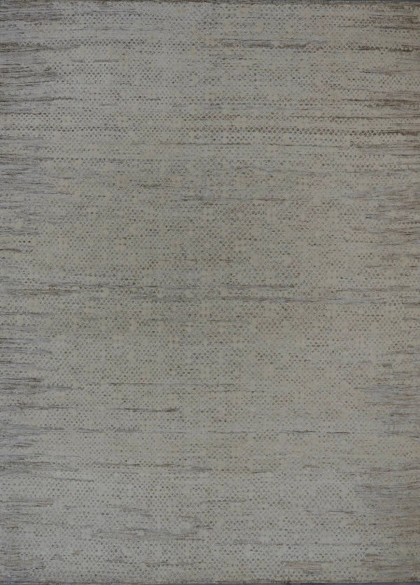 India Modern Morocco Hand Knotted Wool 8x10