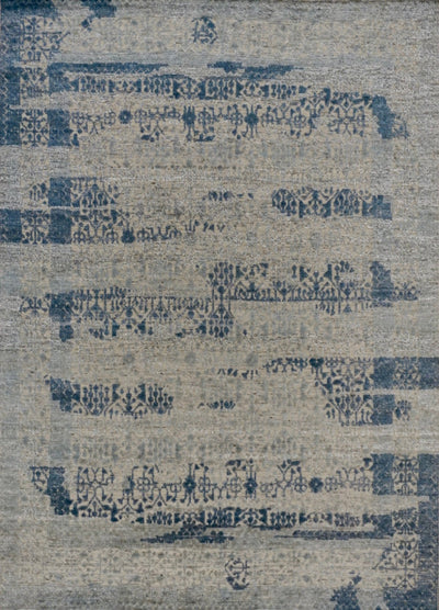 India Modern Morocco Hand Knotted Wool 8x10