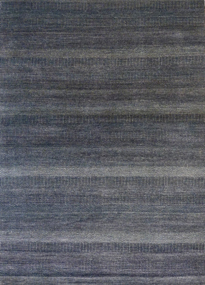 India Modern Grass Hand Knotted Wool 8x10