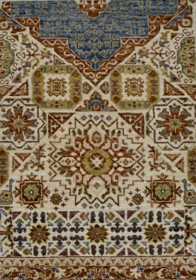 India Ziegler Hand Knotted Wool 2x3