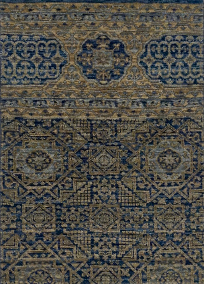 India Ziegler Hand Knotted Wool 2x4