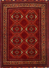 Pakistan Turkmen Hand Knotted Wool 3x5