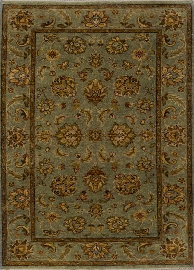 India Artisan Hand Knotted Wool 3x5