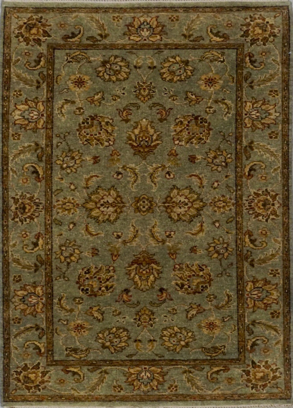 India Artisan Hand Knotted Wool 3x5