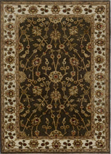 India Elegance Hand Knotted Wool & Silk 3x5