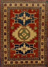 Pakistan Kazak Hand Knotted Wool 3x5