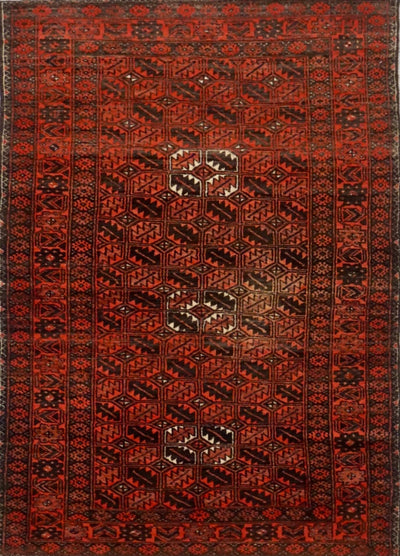 Persian (Iran) Baluch Hand Knotted Wool 3x5