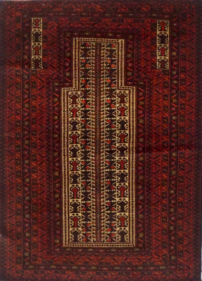 Persian (Iran) Baluchi Hand Knotted Wool 3x5