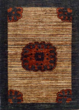 Pakistan Chobi Modern Gabeh Hand Knotted Wool 3x5