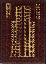 Persia (Iran) Baluchi Hand Knotted Wool 3x5