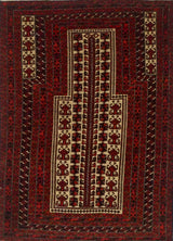 Persian (Iran) Baluchi Hand Knotted Wool 3x5