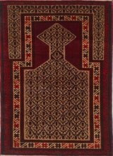 Persia Baluchi Hand Knotted Wool 3x5