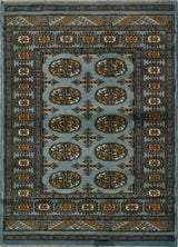 Pakistan Bokara Hand Knotted Wool 3x4