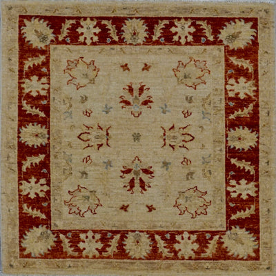 Pakistan Chobi Hand Knotted Wool 3x3