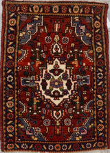 Persian Hamadan Hand Knotted Wool 2x3