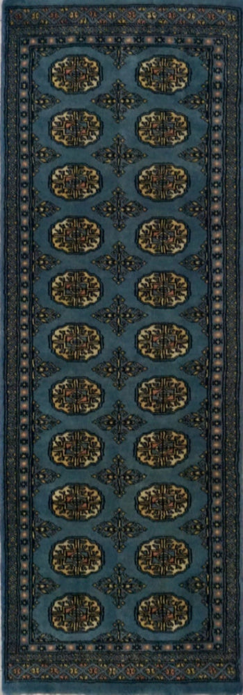 Pakistan Bokara Hand Knotted Wool 3x6