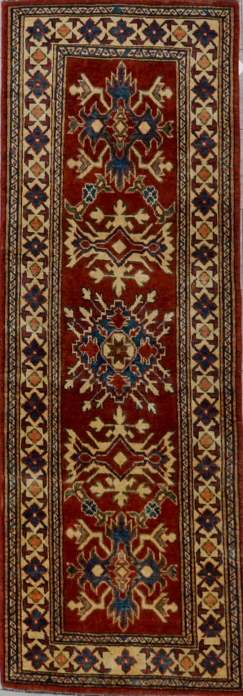 Pakistan Kazak Hand Knotted Wool 2x6