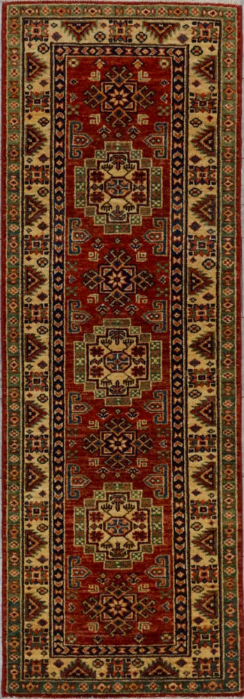 Pakistan Kazak Hand Knotted Wool 2x6