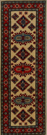 Pakistan Kazak Hand Knotted Wool 2x6
