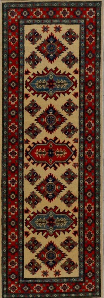 Pakistan Kazak Hand Knotted Wool 2x6