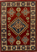 Pakistan Kazak Hand Knotted Wool 2x3