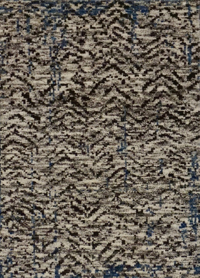 India Modern Amazon Hand Knotted Wool 2x3