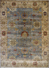 India Oushak Hand Knotted Wool 9x12