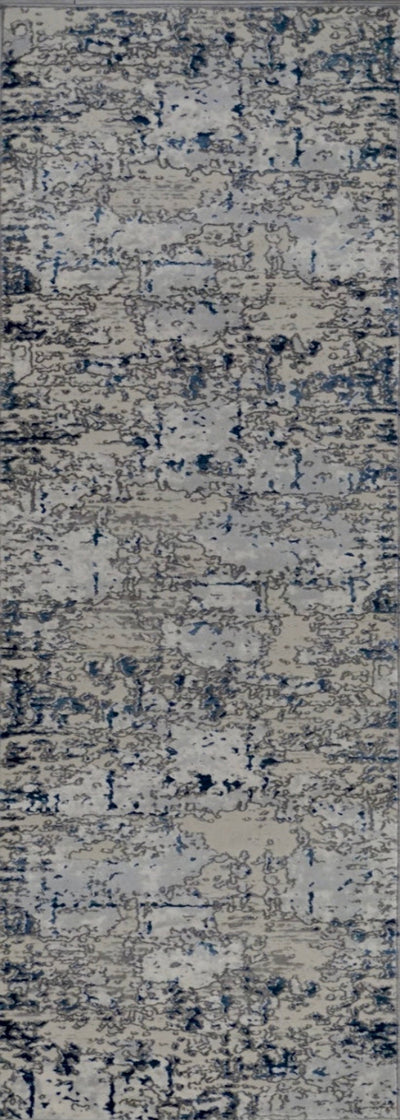 Turkish Luxury Blue Power Loom 2x8